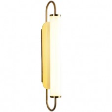 Απλίκα Τοίχου LED 12W 1320lm 230V 3000Κ Θερμό Φως Χρυσαφί 955MONACO12W